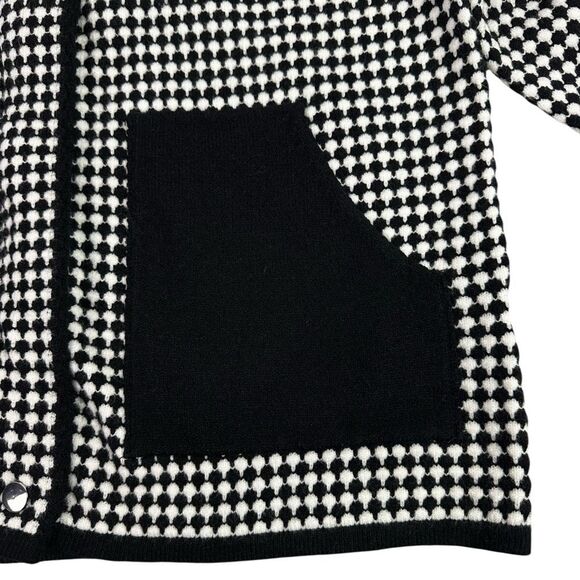 Alexander Black White Womens Large Jacket - Picture 8 of 10